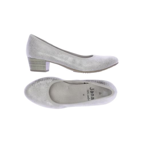 Jana Damen Pumps, grau, Gr. 39