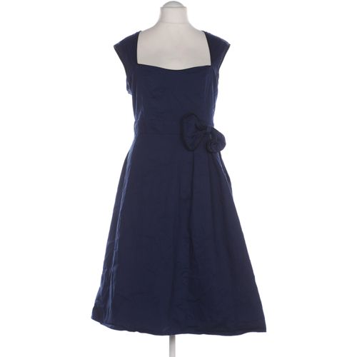 Lindy Bop Damen Kleid, marineblau, Gr. 48