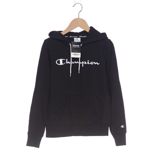 Champion Damen Kapuzenpullover, schwarz, Gr. 34