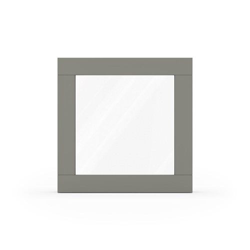 fensterversand.com Fenster Betongrau RAL 7023, Holzfenster, Classic IV 68, 510 x 510 mm, einteilig, festverglast, individuell konfigurieren