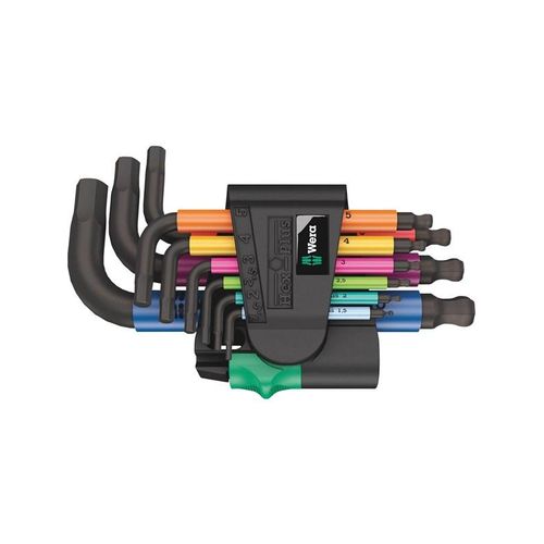 Wera 950/9 Hex-Plus Multicolour 2 Allen Allen key set 9-piece