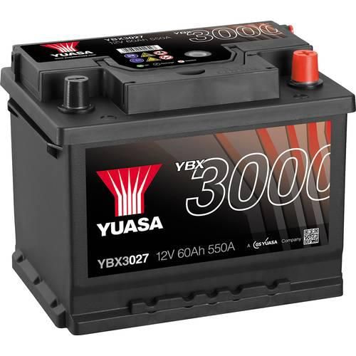 Yuasa SMF YBX3027 Autobatterie 60 Ah Poltyp: T1