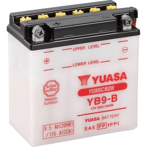 Yuasa YB9-B Motorradbatterie 12 V 9 Ah