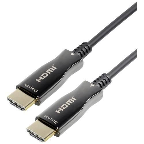 Maxtrack HDMI Anschlusskabel HDMI-A Stecker, HDMI-A Stecker 40.00 m Schwarz C 508-40 ML 4K UHD HDMI-Kabel