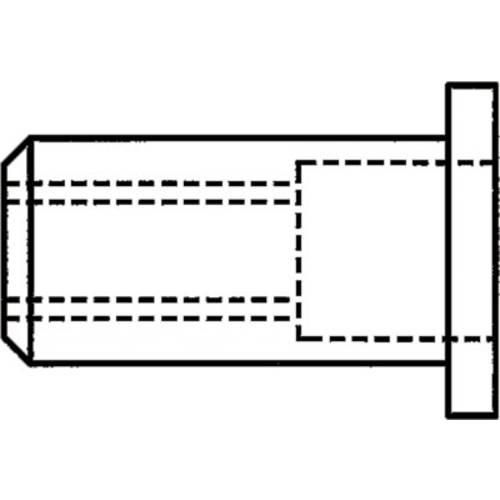 Gesipa 1433679 Blindnietmutter (Ø x L) 7 mm x 13.5 mm M5 500 St.