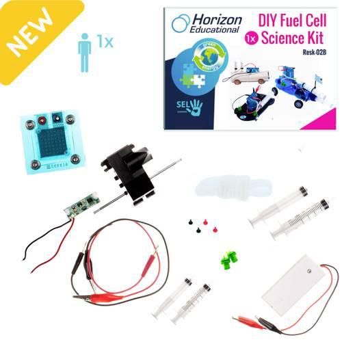 Horizon Educational RESK-02B-1 DIY Fuel Cell Science Kit Brennstoffzelle, Technik Brennstoffzellen-Auto ab 12 Jahre