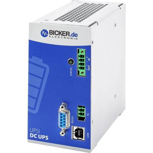 Bicker Elektronik UPSI-1208DP2 Industrielle USV-Anlage (DIN Rail)