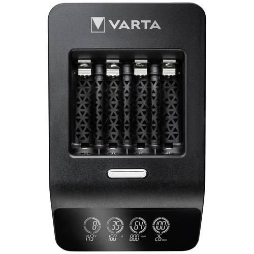 Varta LCD Ultra Fast Ch.+ 4x 56706 Rundzellen-Ladegerät NiMH Micro (AAA), Mignon (AA)