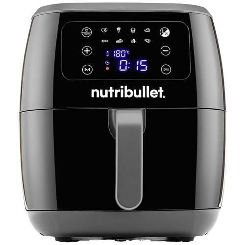 NUTRiBULLET CB NBA071B Heißluft-Fritteuse 1800 W Antihaftbeschichtung, BPA-frei, Heißluft-Funktion, mit Display, Timerfunktion Schwarz