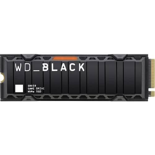 WD Black™ SN850 Heatsink 500 GB Interne M.2 PCIe NVMe SSD 2280 M.2 NVMe PCIe 4.0 x4 Retail WDS500G1XHE