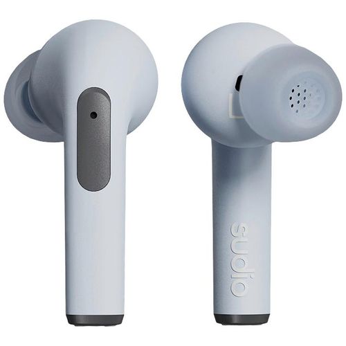 Sudio N2 Pro In Ear Headset Bluetooth® Stereo Blau Noise Cancelling Headset, Ladecase, Touch-Steuerung