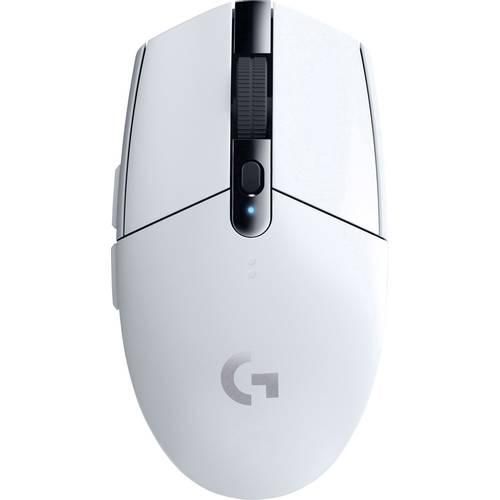 Logitech Gaming G305 Gaming-Maus Funk Optisch Weiß 6 Tasten 12000 dpi