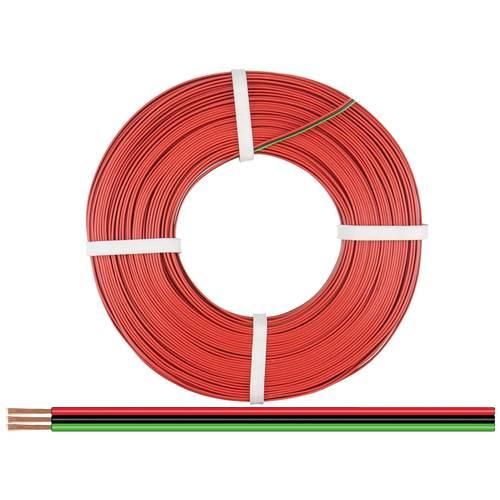 Donau Elektronik 325-014-50 Litze 3 x 0.25 mm² Rot, Schwarz, Grün 50 m