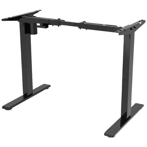 SpeaKa Professional Sitz-/Steh-Schreibtischgestell elektrisch höhenverstellbar Höhen-Bereich: 710 bis 1210 mm (B x T) 1040 mm x 600 mm Schwarz SP-SDF-501