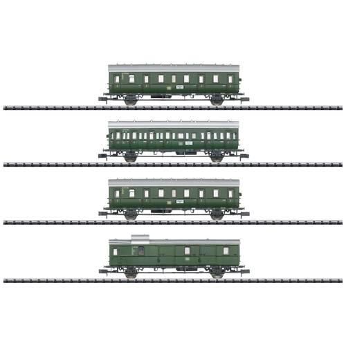 MiniTrix 18724 N 4er-Set Personenwagen Nahverkehr um Hamburg der DB, MHI