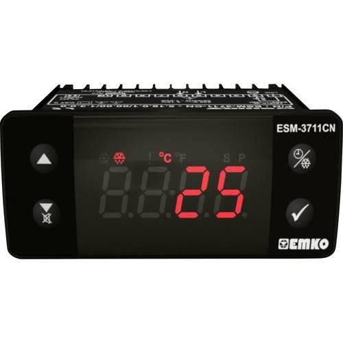 Emko ESM-3711-CN.5.12.0.1/00.00/1.0.0.0 2-Punkt-Regler Temperaturregler PTC -50 bis 130 °C Relais 16 A (L x B x H) 65 x 76 x 35 mm