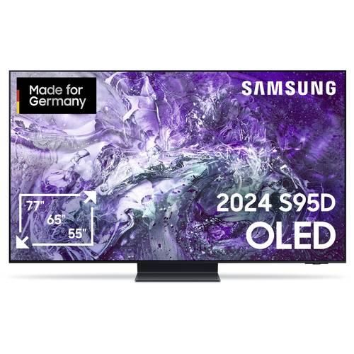 Samsung OLED 4K S95D OLED-TV 195.6 cm 77 Zoll EEK F (A - G) CI+, DVB-T2 HD, WLAN, UHD, Smart TV Schwarz