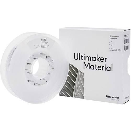 UltiMaker 1643 Ultimaker Filament CPE+ chemisch beständig 2.85 mm 700 g Transparent 1 St.