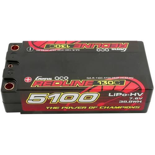 Gens ace Modellbau-Akkupack (LiPo) 7.6 V 5100 mAh Zellen-Zahl: 4 130 C Hardcase