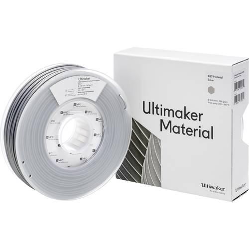 UltiMaker ABS - M2560 Silver 750 - 206127 Ultimaker Filament ABS 2.85 mm 750 g Silber 1 St.