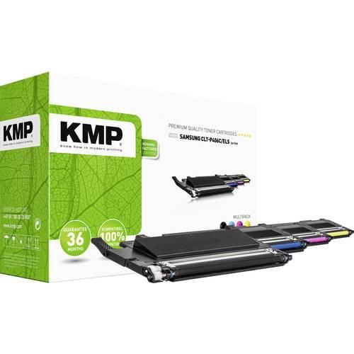 KMP Tonerkassette ersetzt Samsung CLT-P406C, CLT-K406S, CLT-C406S, CLT-M406S, CLT-Y406S Kompatibel Schwarz, Magenta, Cyan, Gelb 1500 Seiten SA-T53V