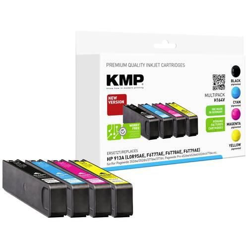 KMP Druckerpatrone ersetzt HP HP 913A Kompatibel Kombi-Pack Schwarz, Cyan, Magenta, Gelb H164V 1750,4005