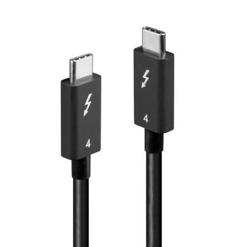 LINDY USB-C®-Displaykabel USB-C® Stecker, USB-C® Stecker 1.00 m Schwarz 31120