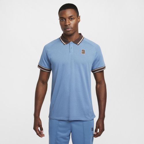 NikeCourt Heritage Herren-Tennis-Poloshirt - Blau