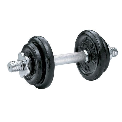 Body Coach Hantel Set 10 KG Gusseisen Kurzhantel Stange Sternverschluß 2x1,25kg 2x2,5kg