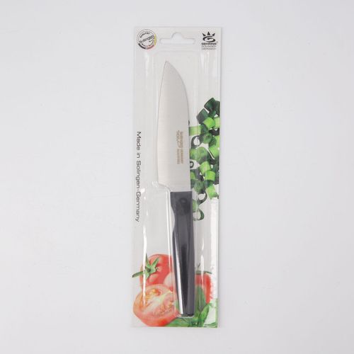 Silberfarbenes Santoku-Messer 11cm