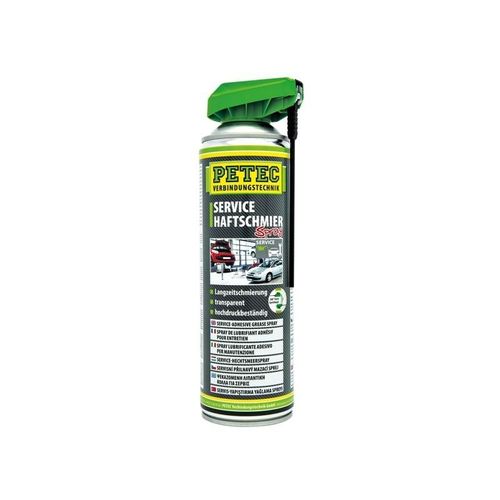 PETEC Haftschmier-Spray (500 ml) Haftfett weiß-transparent 71550