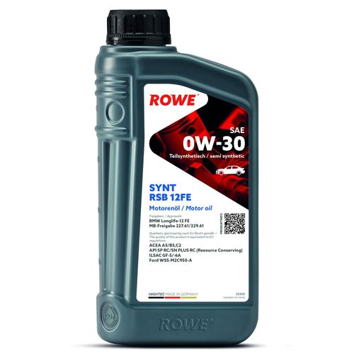 ROWE HIGHTEC SYNT RSB 12FE SAE 0W-30 (1 L) Motoröl 20305-0010-99