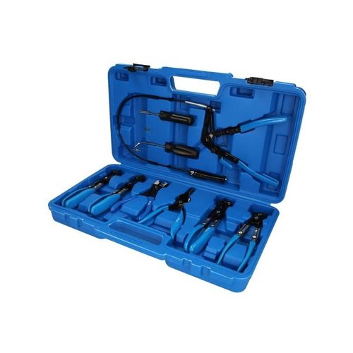 Brilliant Tools Schlauchschellenzangen-Satz, 9-tlg. Schlauchklemmenzangen-Set,Zangen-Set BT521000