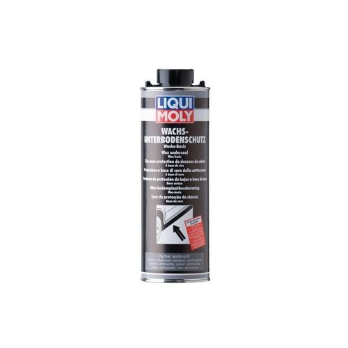 LIQUI MOLY Wachs-Unterbodenschutz anthrazit/schwarz (1 L) Konservierungswachs 6102