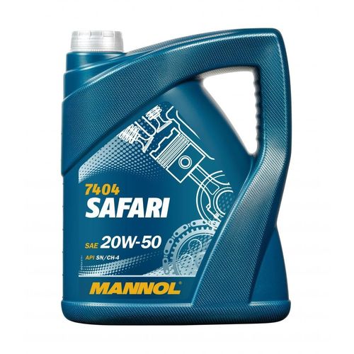 SCT - MANNOL Safari 20W-50 5l Motoröl MN7404-5