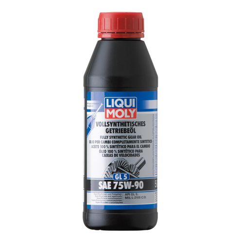 LIQUI MOLY 75W-90 vollsynthetisch (500 ml) Achsgetriebeöl,Getriebeöl 1413