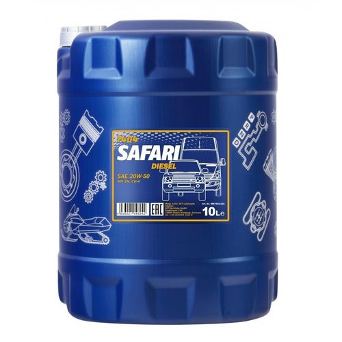 SCT - MANNOL Safari 20W-50 (10L) Motoröl MN7404-10