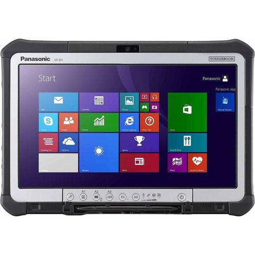 Panasonic ToughBook CF-D1 512GB - Schwarz - WLAN