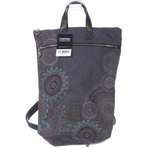 Desigual Damen Rucksack, türkis, Gr.