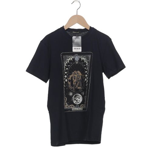 Roberto Cavalli Herren T-Shirt, marineblau, Gr. 46