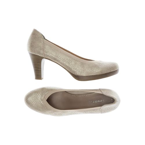 Tamaris Damen Pumps, beige, Gr. 41