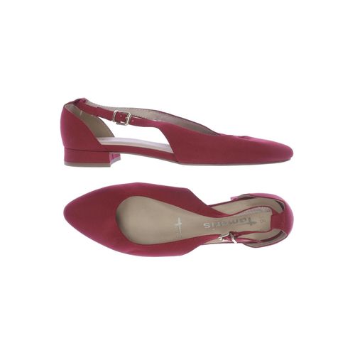 Tamaris Damen Ballerinas, rot, Gr. 38