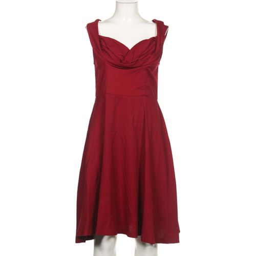 Lindy Bop Damen Kleid, bordeaux, Gr. 38