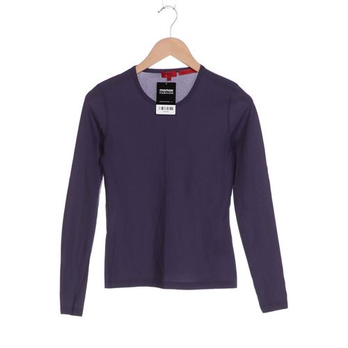 Hugo by Hugo Boss Damen Langarmshirt, blau, Gr. 36