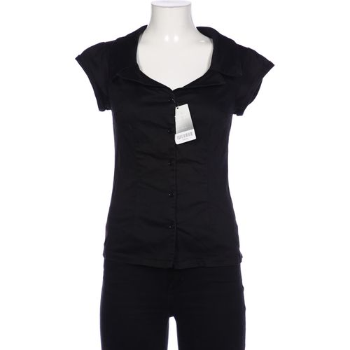 Voodoo Vixen Damen Bluse, schwarz, Gr. 38