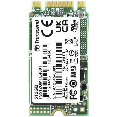 Transcend MTE460T 512 GB Interne M.2 PCIe NVMe SSD 2242 PCIe NVMe 3.0 x2 Industrial TS512GMTE460T