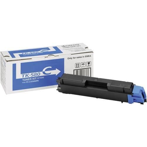 Kyocera Toner TK-580C Original Cyan 2800 Seiten 1T02KTCNL0