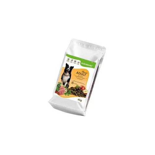 8 kg Lecker.Pet® Luna's Adult Strauß mit Kartoffel & Apfel Hunde Trockenfutter Vollnahrung