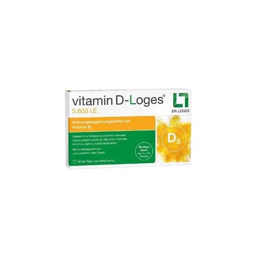 vitamin D-Loges 5.600 I.E. Wochendepot