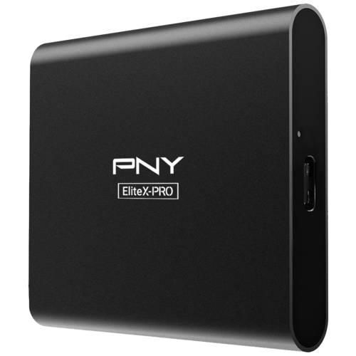 PNY EliteX-PRO 500 GB Externe SSD USB-C® USB 3.2 (Gen 2x2) Schwarz PSD0CS2260-500-RB